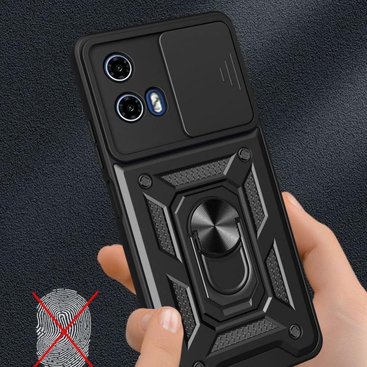 Image du produit Tech-Protect CamShield Pro Case pour Motorola Moto G24 / G24 Power / G04 - Noir (Motorola Moto G04, Motorola Moto G24, Motorola Moto G24 Power)