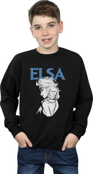 Image du produit Disney - Sweat FROZEN ELSA PROFILE SKETCH - Garçon (140, 146)