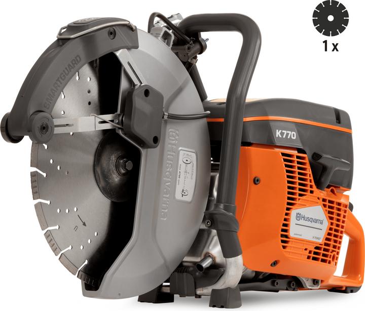 Produktbild Husqvarna K 770 12" 300 mm Smartguard inkl. Diamantblatt S45 Vari