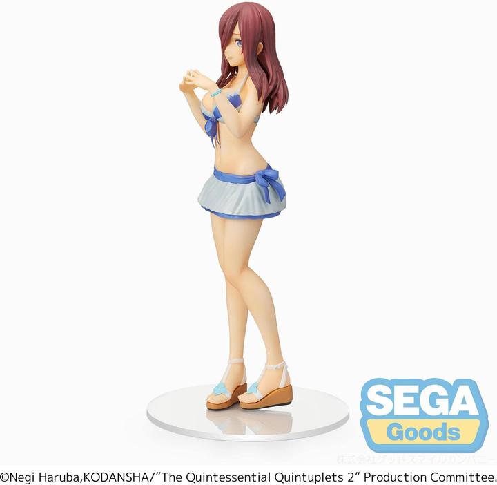 Actual product image Sega ST Quintessential Quintuplets Miku Nakano SPM 19 cm
