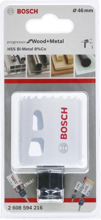 Actual product image Bosch Professional Zubehör Hole saw Progressor for Wood and Metal, 46 mm (4 inch, 1 3)