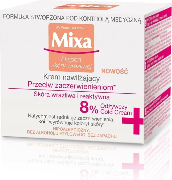 Actual product image Mixa Anti-Redness moisturizing cream for sensitive skin 50ml (50 ml, 24h cream)