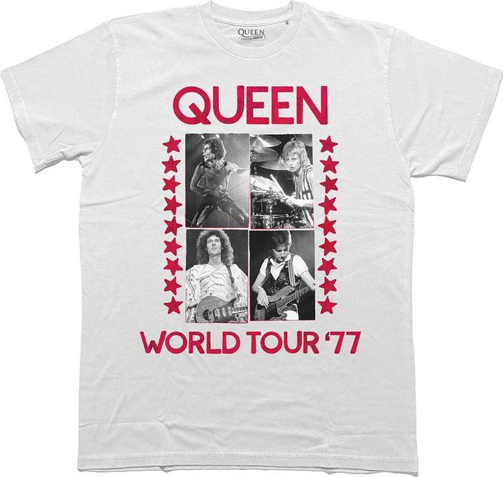 Immagine prodotto Queen World Tour '77 Maglietta Adulto Unisex (S)