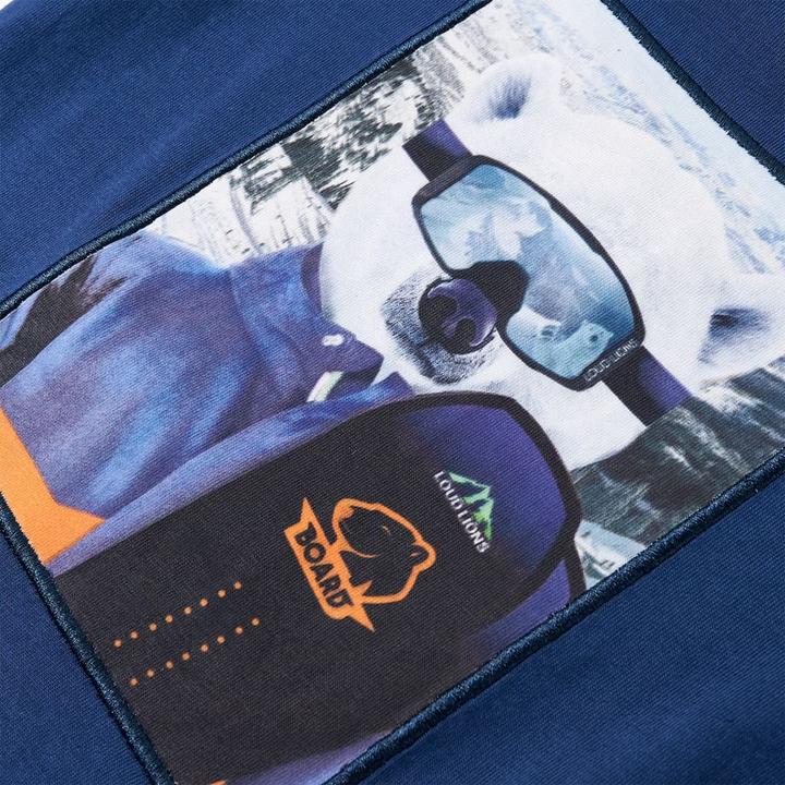 Image du produit VidaXL T-shirt manches longues enfant Bleu jean 116,Matière : 100 (116)