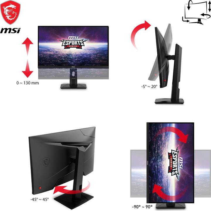 Produktbild MSI G274QPXDE (2560 x 1440 Pixel, 27")