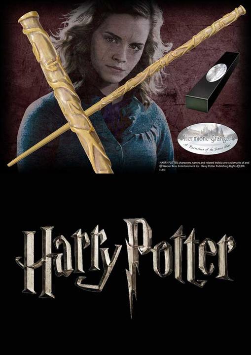 Actual product image Noble Collection Harry Potter Wand Hermione Granger (Character Edition)