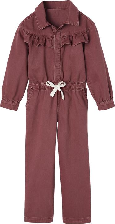 Vertbaudet Mädchen Jumpsuit mit Kragen