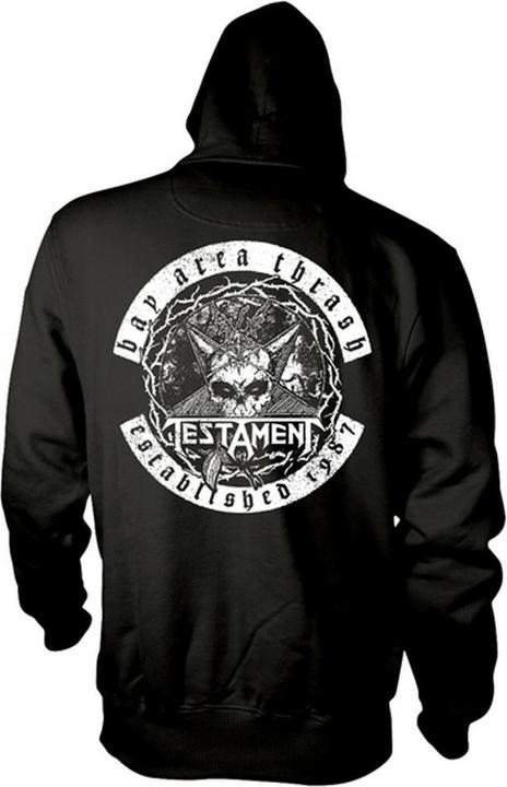 Actual product image Testament Unisex Adult Bay Area Thrash Hoodie (M)