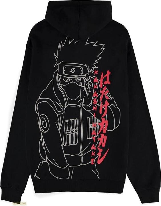 Immagine prodotto Difuzed NARUTO Shippuden - Kakashi Line Art - Felpa con cappuccio (S) (S)