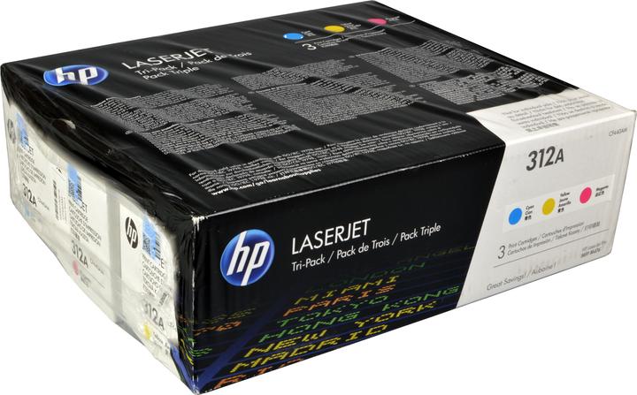 Actual product image HP 312a (M, C, Y)