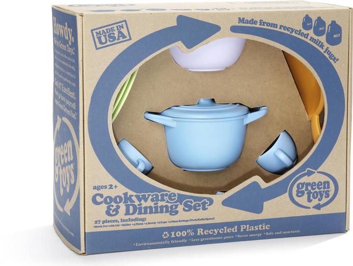 Actual product image Green Toys Cookware and Dining Set