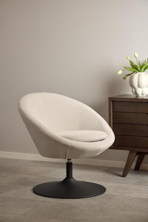 Produktbild AC Design Center Loungesessel weiss pigmentiertes, geöltes