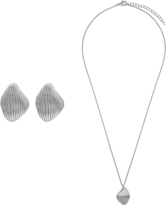 Actual product image Heideman Olea und Isalie silberfarben poliert (100% stainless steel)