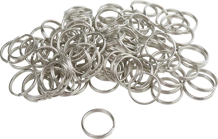 Produktbild VBS XXL Schlüsselspaltringe, Ø 20 mm, 100 Stück