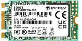 Nutritional values and ingredients Transcend SATA III M.2 SSDs (500 GB, M.2 2242)