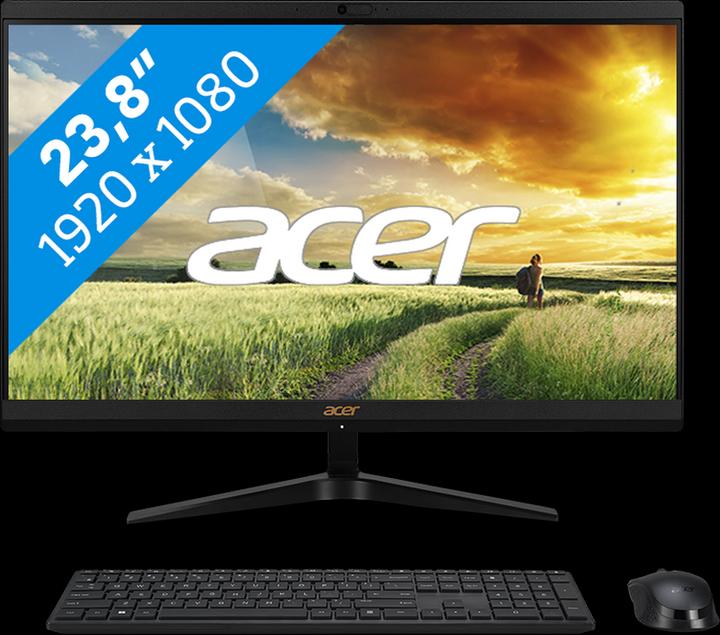 Actual product image Acer Aspire (C24-1800 I5416) Qwerty (DQ.BM2EH.003) (16 GB, 1000 GB, Intel Iris Graphics)