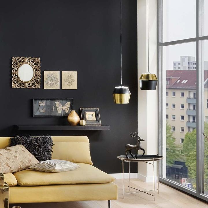Actual product image s.luce SkaDa LED pendant lamp metal shade (E27, 560 lm)