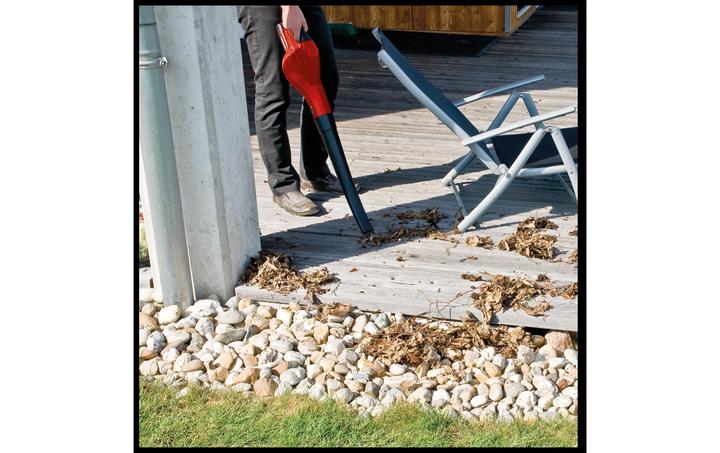 Actual product image Einhell GE-CL 18/1 Li E (Rechargeable battery operated, Leaf blower)