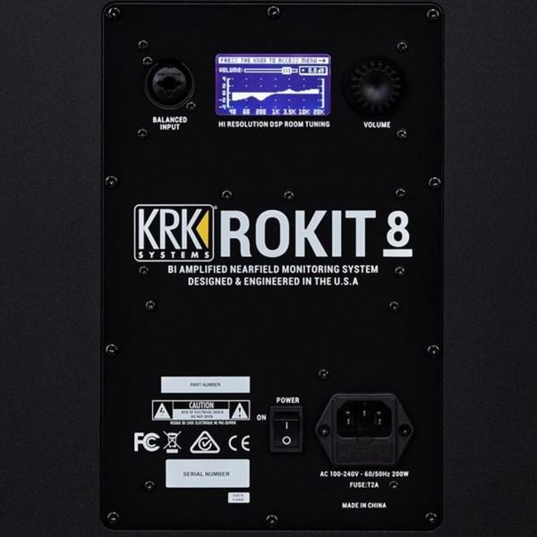 Actual product image KRK Rokit RP8 G4 (Active, 1 pc., 1x 203 W)