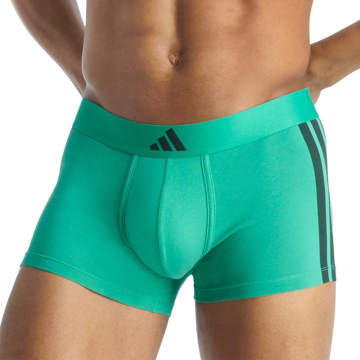 Produktbild adidas 6er Pack Active Flex Cotton 3 Stripes Retro Short / Pant (L, 6er Pack)