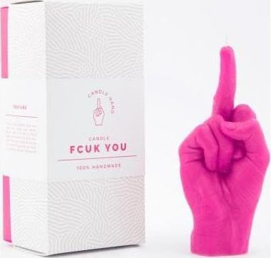 Actual product image Candle Hand F*ck you (1 pcs.)