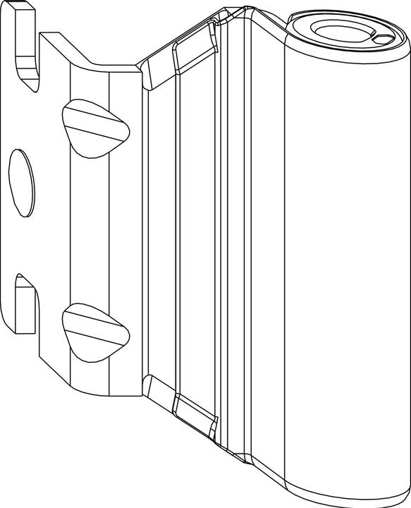 Produktbild Maco Bandwinkel AS/PVC 12/20-13 mm, inkl. Abdeckkappe weiss (55009)
