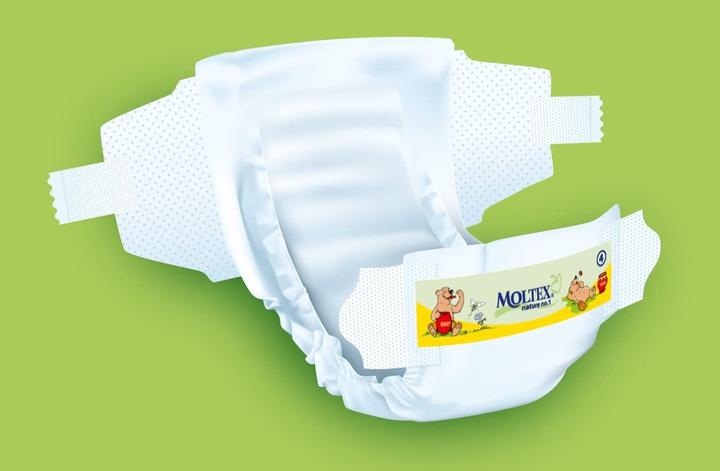 Immagine prodotto Ontex Moltex Nature N°1 Midi 4-9 kg, 80 Stk. (Dimensione 1, 80 Pezzo/i)