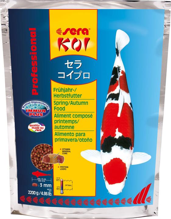 Sera Koi Professional Frühjahr-/Herbstfutter