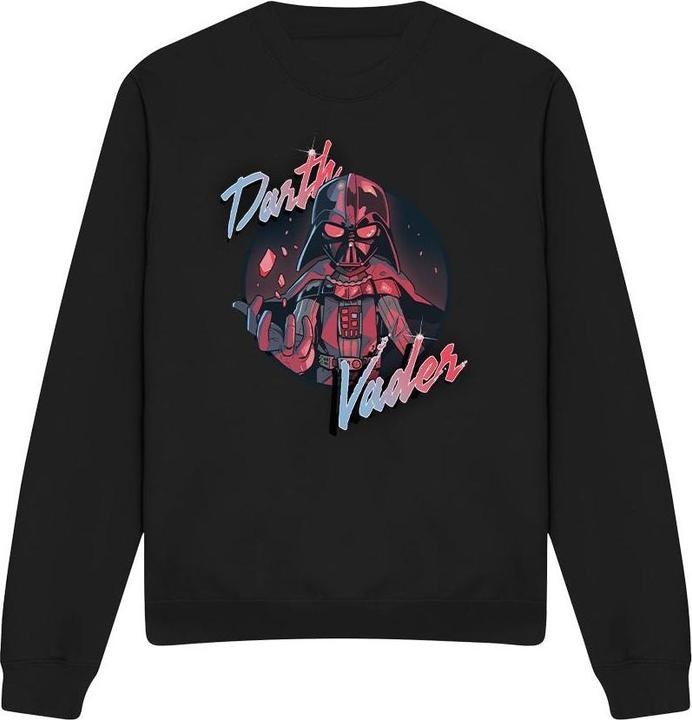 Actual product image Star Wars Unisex Adult Darth Vader Wave Sweatshirt (L)