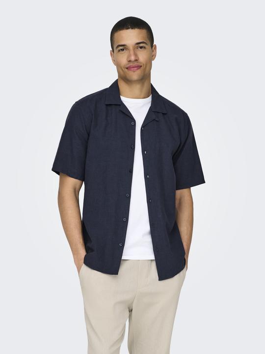 Produktbild Only & Sons Slim Fit Resort Kragen Hemd Hemd (XS)