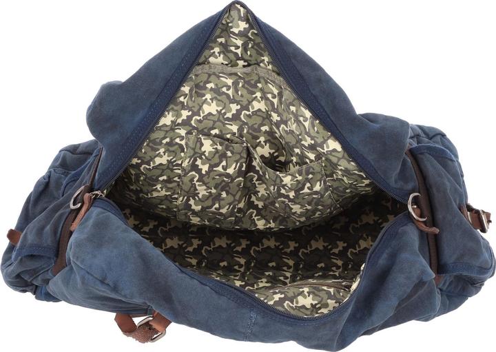 Actual product image Greenburry Vintage Aviator 5899 Travel Bag Blue Edition (54 l)