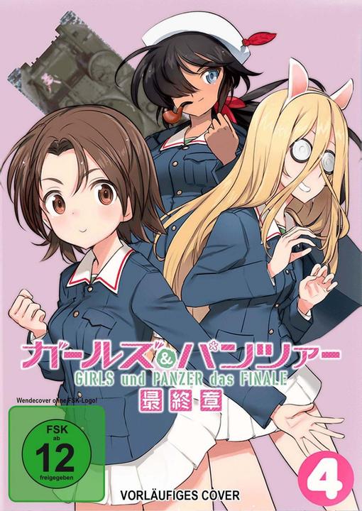 Actual product image Girls & Panzer - The Final: Part 4 (DVD, 20240801, German)
