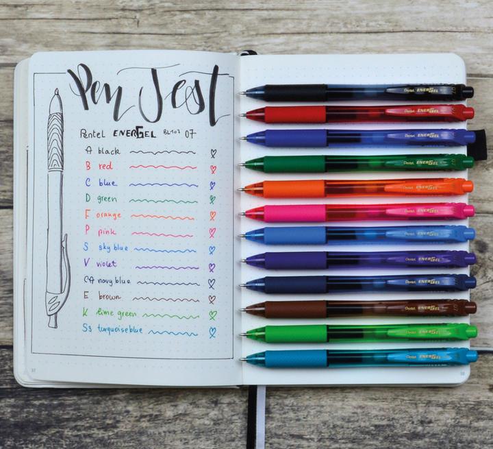 Image du produit Pentel Scooter EnerGel X (Noir, 1 x)