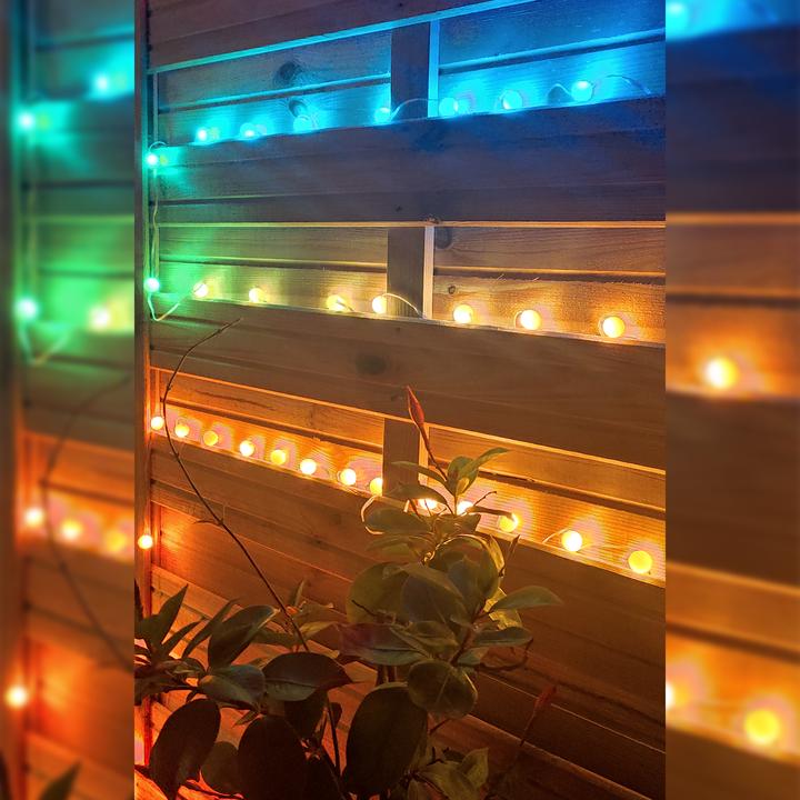 Immagine prodotto KSIX Striscia Di Bolle LED Colorate 10 M (Multicolore, 1000 cm, Interno)