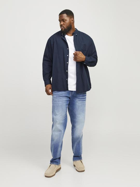 Actual product image Jack & Jones Oxford Plus Size Shirt (6XL)