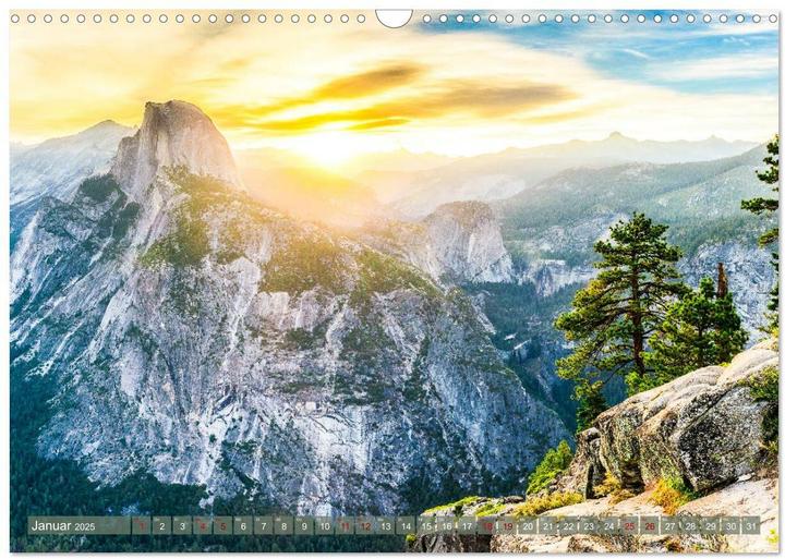Produktbild Atemberaubendes Amerika - Die schnsten Nationalparks im Westen der USA (Wandkalender 2025 DIN A (A5, Deutsch)