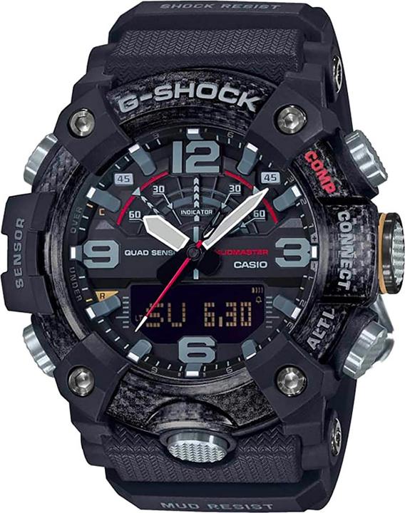 G-Shock GG-B100-1AER (Sportuhr, Digitaluhr, Analoguhr, Hybrid Uhr, 55.40 mm)