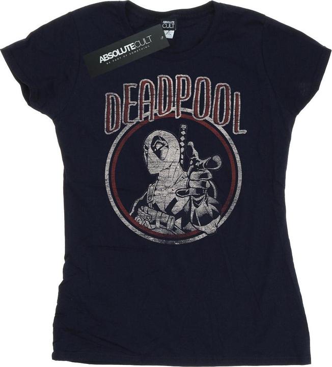 Produktbild Deadpool Vintage Circle TShirt (XL)