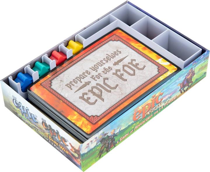Immagine prodotto Feldherr 61297 - Organizzatore per Tiny Epic Defenders - scatola per giochi da tavolo (Materiale sintetico)