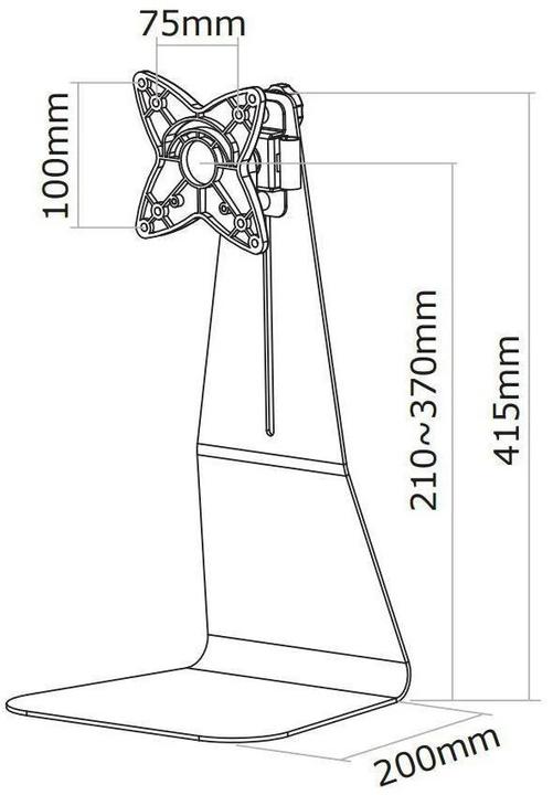 Immagine prodotto Neomounts Fpma-D850 (Tavolo, 27")
