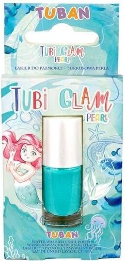 Tuban Tubi Glam Nagellack – Türkis Perle (Türkis Perle, Farblack)