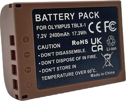 Image du produit Acconic Batterie avec entrée USB-C pour Olympus OM-1 OM1 BLX-1 BLX1 NTC (Batterie)
