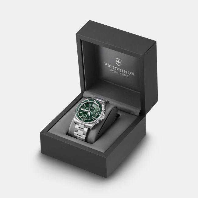 Immagine prodotto Victorinox Maverick Chrono 43, quadrante GRN, br GRY SST (Cronografo, 43 mm)
