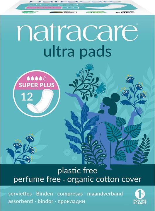 Natracare Ultra Pads (12 x, Damenbinden)