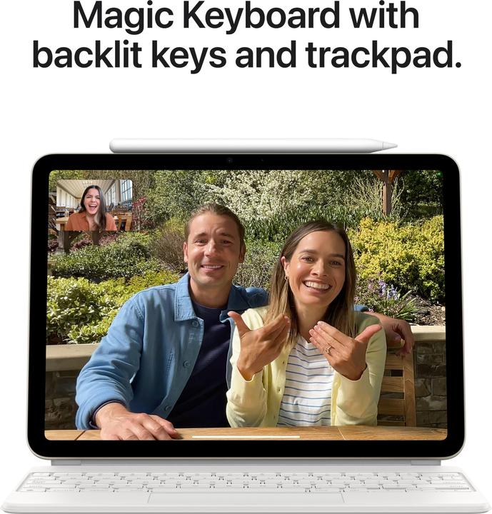 Image du produit Apple iPad Air 13 2024 (M2) (5G, 13", 512 Go, Lumière stellaire)