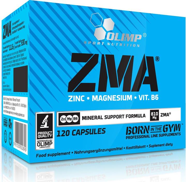 Immagine prodotto Olimp Sport Nutrition ZMA (T-Activazione) 120 Caps (120 Pezzo/i, Pillole, 111.60 g)