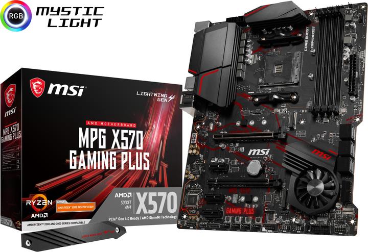 Image du produit MSI MPG X570 Gaming Plus (AM4, AMD X570, ATX)