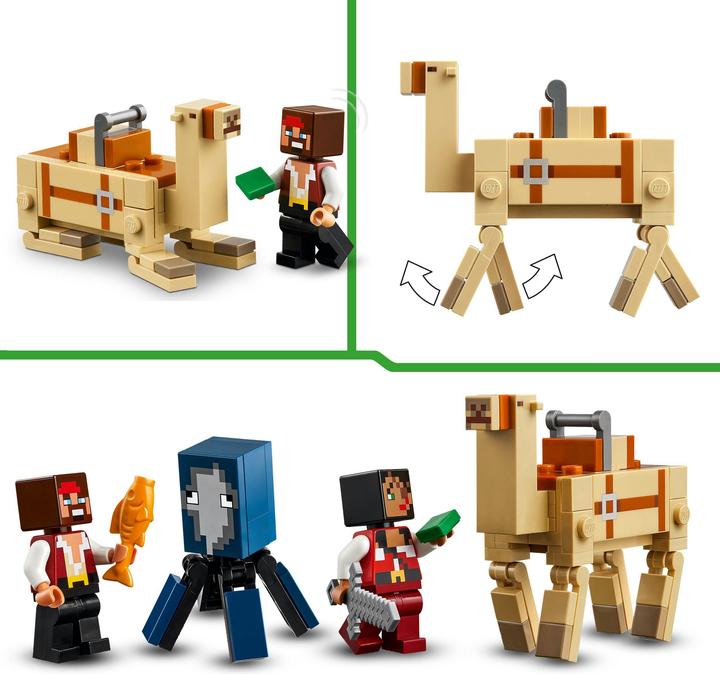 Image du produit LEGO Le voyage en bateau pirate (21259, LEGO Minecraft)
