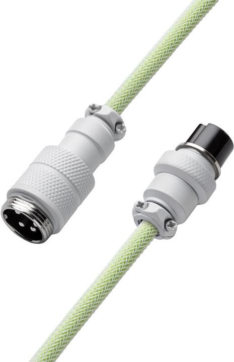 Produktbild CableMod Pro Coiled Keyboard Cable USB-C zu USB Typ A, Lime Sorbet (1.50 m, USB 2.0)
