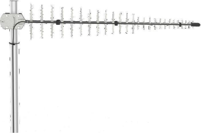 Produktbild Poynting A-LPDA-0092-04 - LTE & 5G Richtantenne 692 - 3800 MHz, max. Gewinn 12dBi, 30cm Anschlusska (Parabolantenne, 12 dB, LTE)
